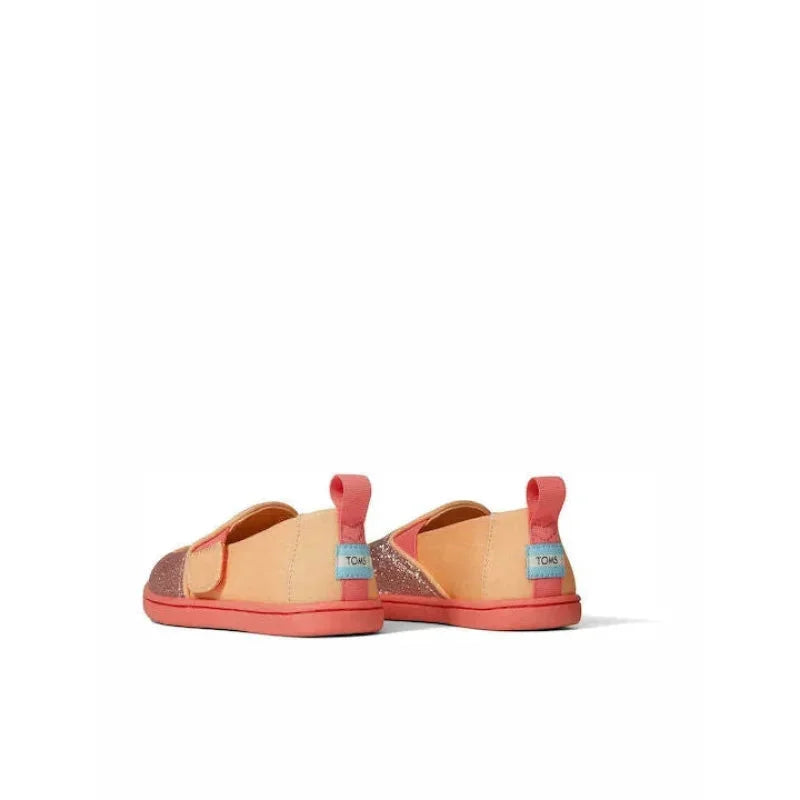 Toms Toms Παιδικές Εσπαντρίγιες με Σκρατς Πορτοκαλί Tiny Alpargata Print Εσπαντρίγιες Κορίτσι / Espadrilles Girl fixedratio_20220521014449_6ce6e920