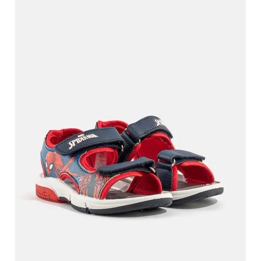 Leomil Spiderman Παιδικά Ανατομικά Πέδιλα για Αγόρια με Φωτάκια Μπλέ Πέδιλο Αγόρι Φωτάκια / Sandal Boy Lights sandalia-spiderman-sp010299-424-marino_1