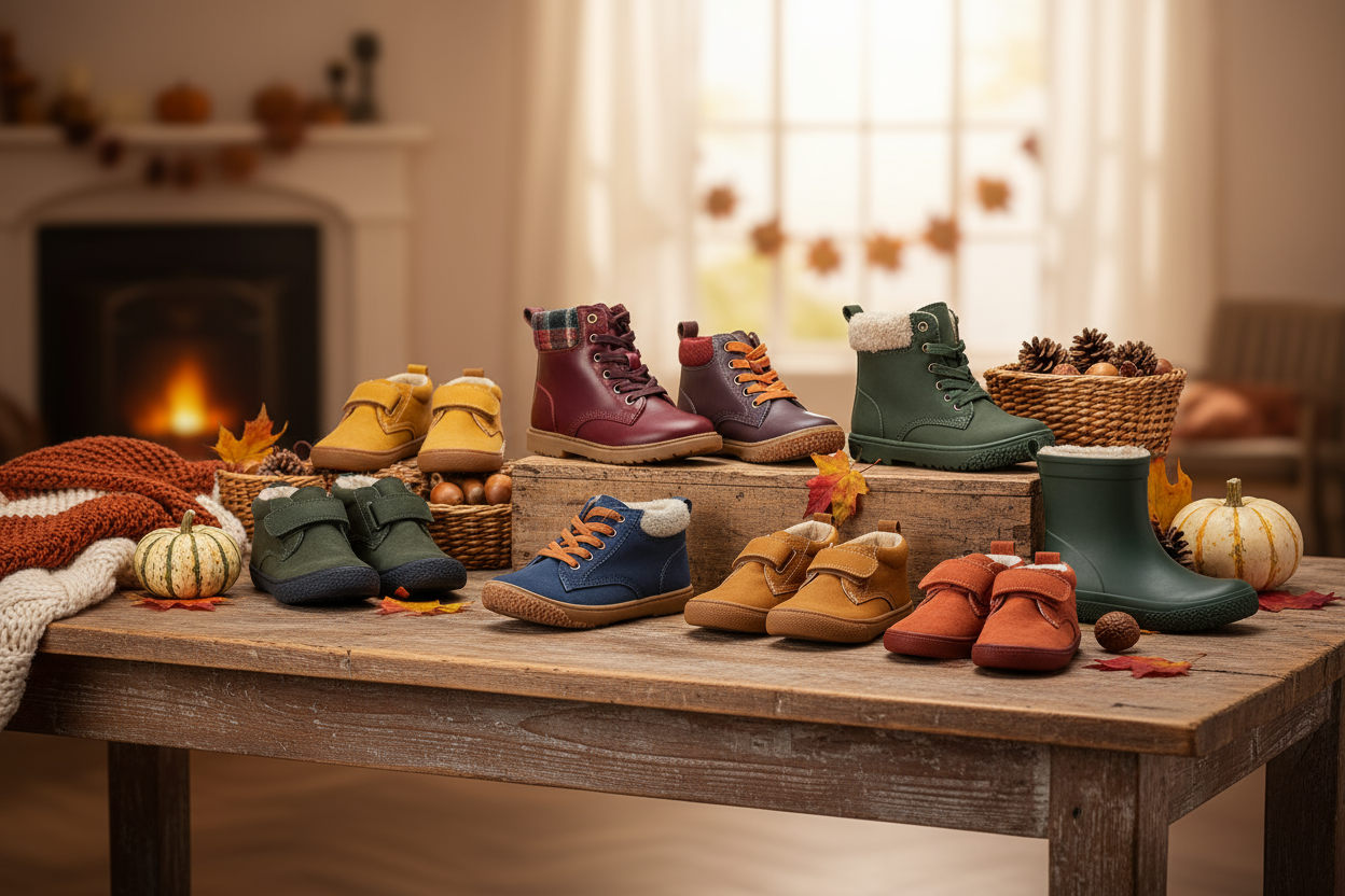 Παιδικά παπούτσια φθινόπωρο χειμώνας 2025 - Συλλογή μποτάκια και αθλητικά παπούτσια για παιδιά Poline