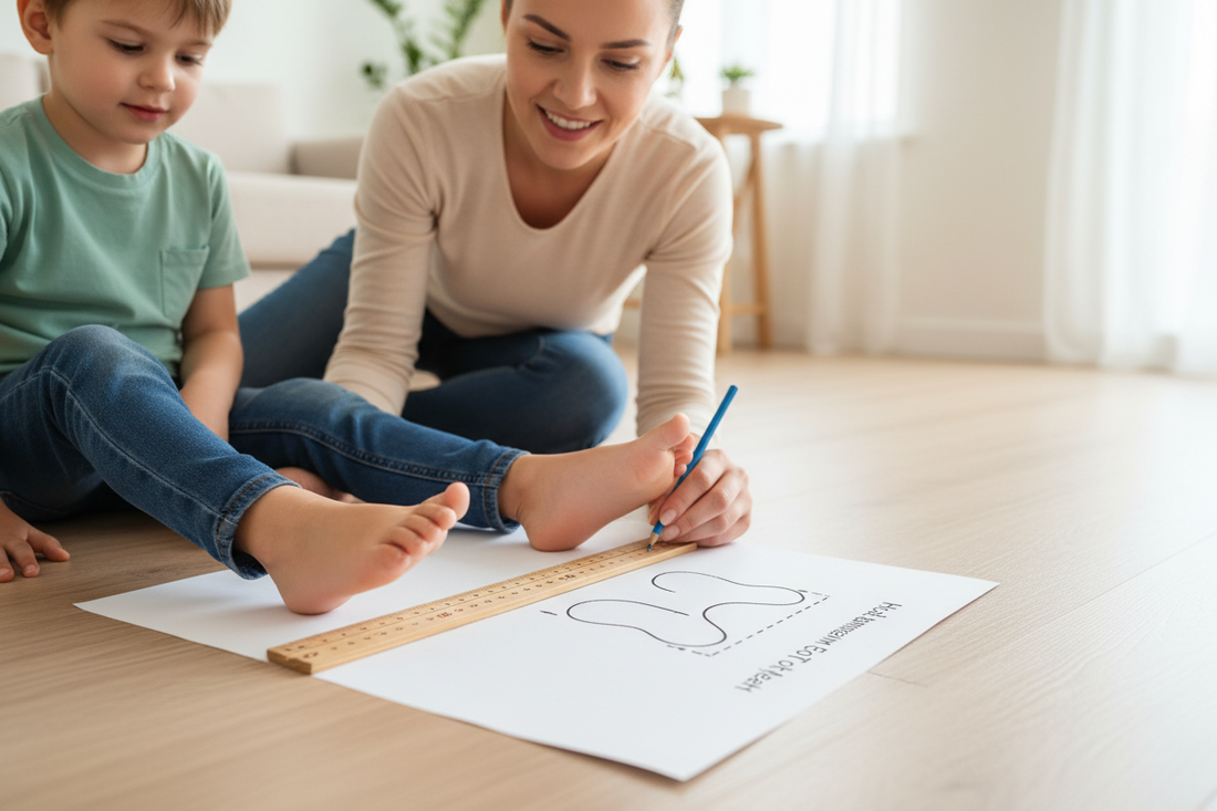 Πώς να Μετρήσετε Σωστά το Παιδικό Πόδι στο Σπίτι – Ο Απόλυτος Οδηγός για Σωστό Μέγεθος