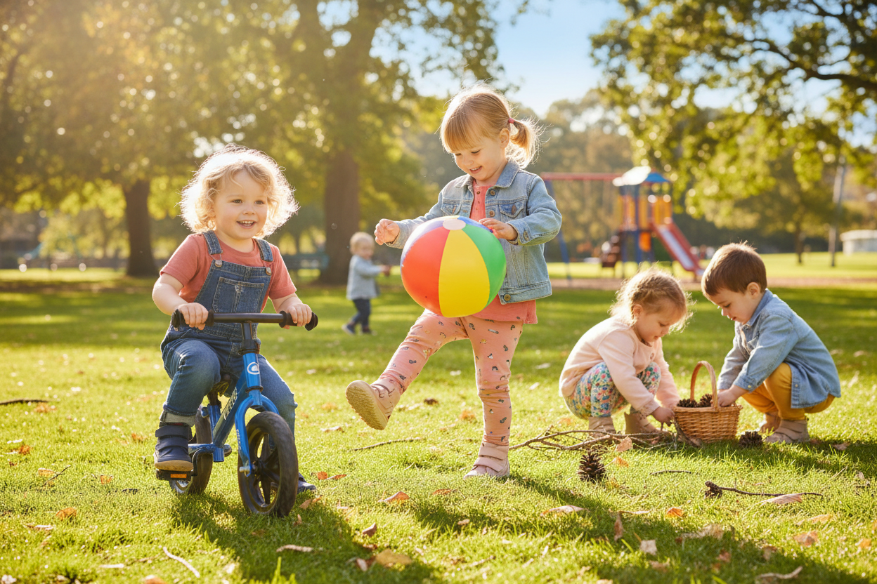 10 Υπαίθριες Δραστηριότητες για Νήπια 2-5 Ετών: Οδηγός για Γονείς με Επιστημονική Τεκμηρίωση