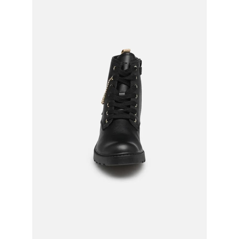 Geox Geox J6620G 000BC C9258 Casey Μπότες Κοριτσιών Μαύρες Μποτάκι Κορίτσι / Boots Girl 0001013736_1013736001_03