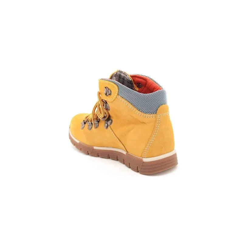 Pablosky Pablosky Παιδικό Δερμάτινο Ανατομικό Ορειβατικό Μποτάκι για Αγόρια Οχρα Μποτάκι Αγόρι / Boots Boys 004450_3