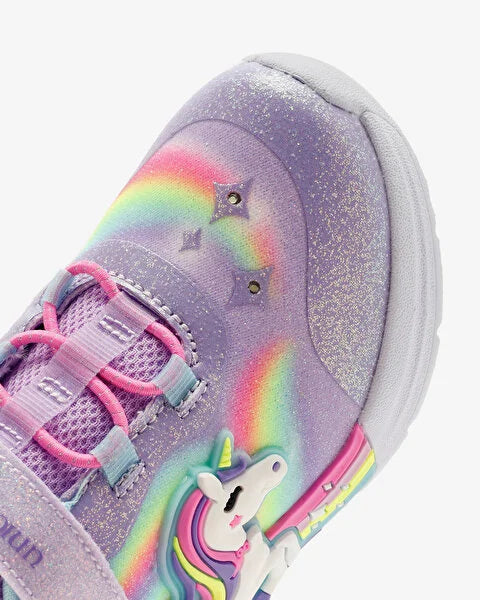 Skechers Unicorn Παιδικά αθλητικά για κορίτσια με φωτάκια Μώβ