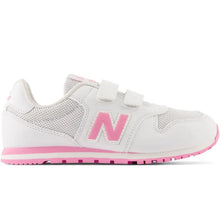 New Balance Παιδικά Sneakers με Σκρατς Λευκό Ροζ