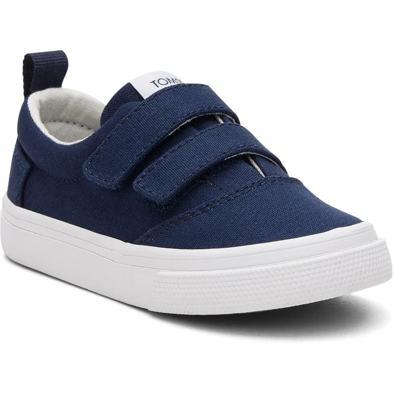 Toms Fenix ​​children's Sneakers with double scratch for Boys navy Blue