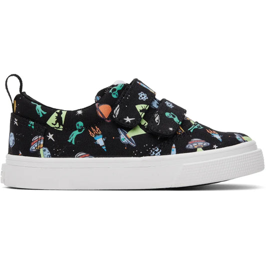 Toms Fenix ​​Children's Sneakers with Double Scratch for Boys Black
