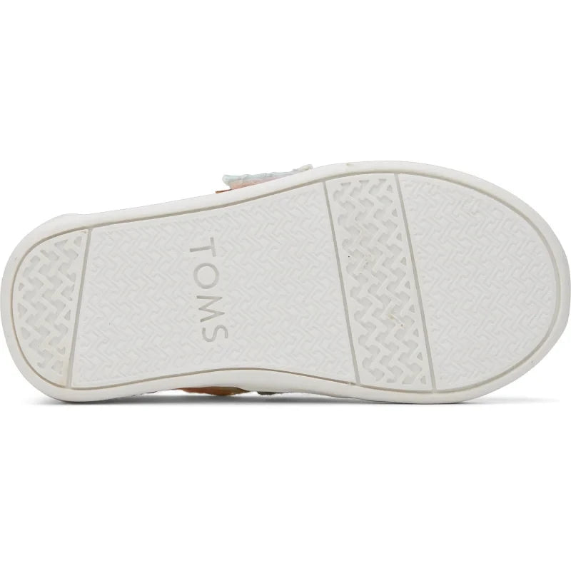 Toms Toms Παιδική Υφασμάτινη Εσπραντρίγια για Κορίτσια Λουλουδάτη Εσπαντρίγιες Κορίτσι / Espadrilles Girl 10020629_Tiny_Alpargata_ParfaitPinkOmbreFloralLace_BS