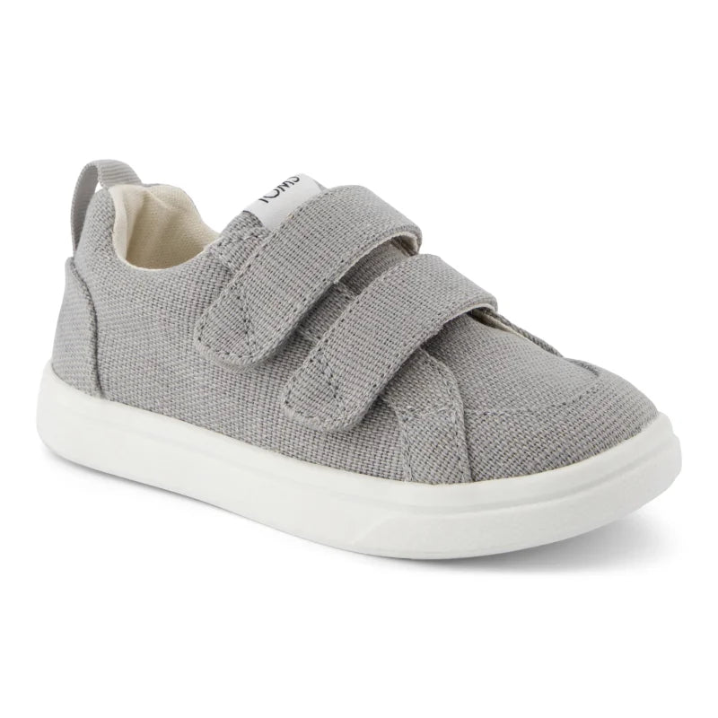 Toms Toms Παιδικά Sneakers Γκρί - Άνεση και Στυλ για Κάθε Μέρα Sneaker Αγόρι / Sneaker Boys 10022096_T_Uni_CruzDoubleStrap_DrizzieGreyHeritageCanvas_45