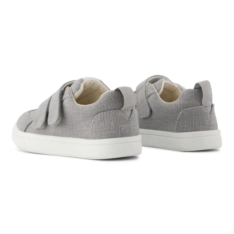 Toms Toms Παιδικά Sneakers Γκρί - Άνεση και Στυλ για Κάθε Μέρα Sneaker Αγόρι / Sneaker Boys 10022096_T_Uni_CruzDoubleStrap_DrizzieGreyHeritageCanvas_B