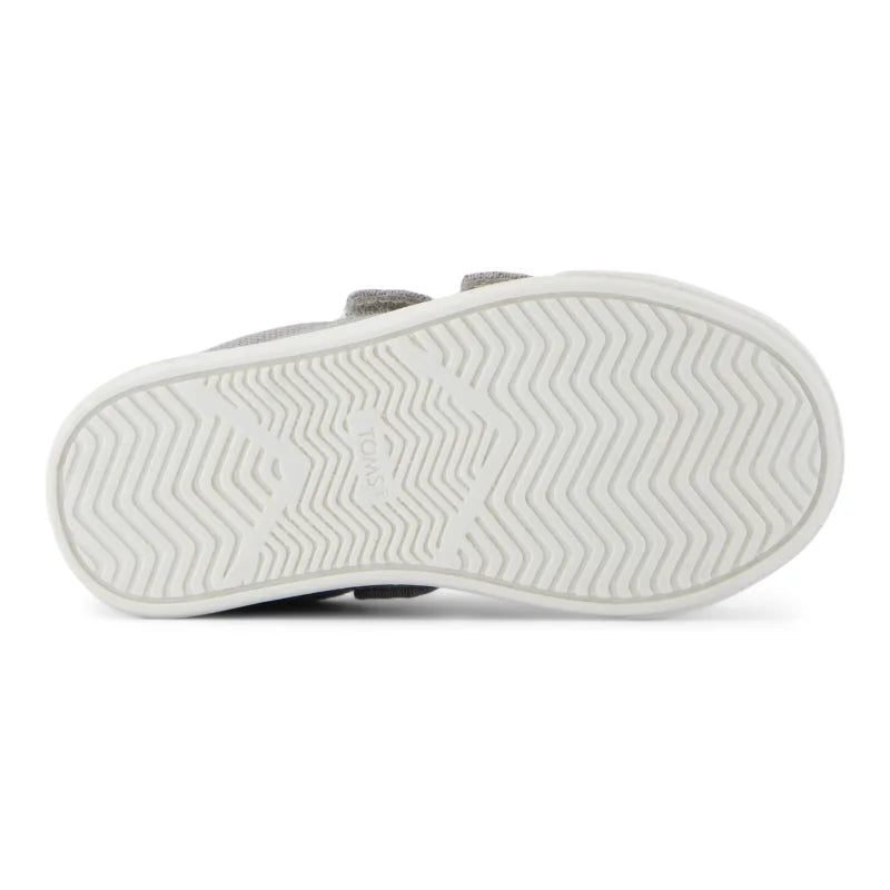 Toms Toms Παιδικά Sneakers Γκρί - Άνεση και Στυλ για Κάθε Μέρα Sneaker Αγόρι / Sneaker Boys 10022096_T_Uni_CruzDoubleStrap_DrizzieGreyHeritageCanvas_BS