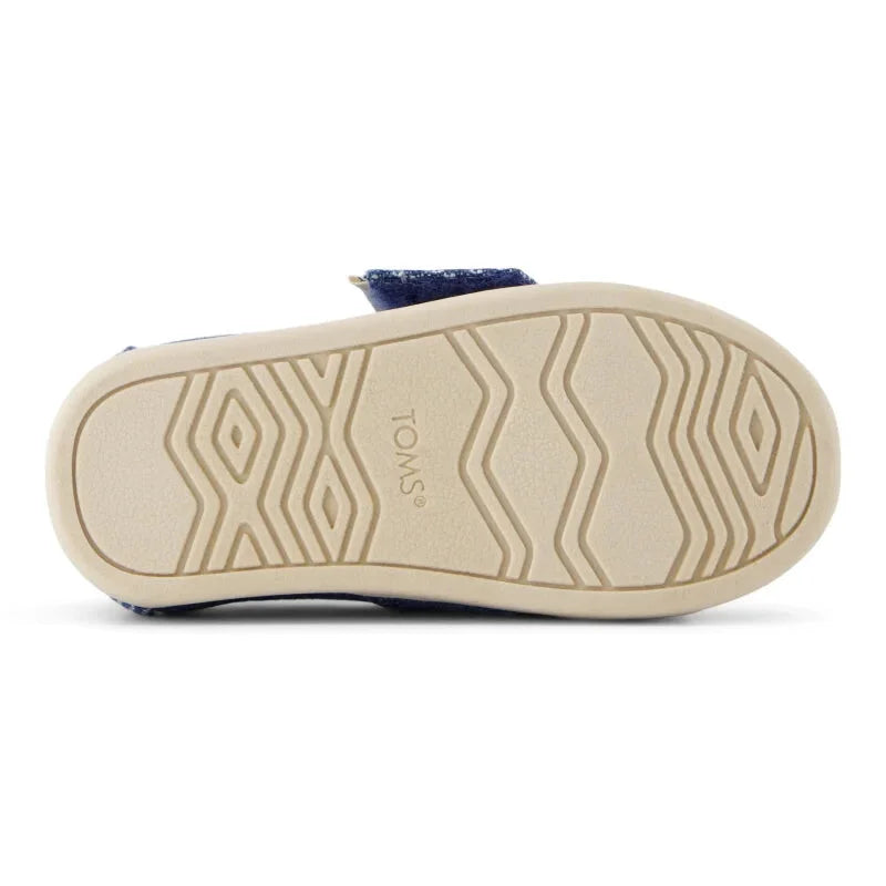 Toms Toms παιδική υφασμάτινη εσπαντρίγια σκούρο μπλε Εσπαντρίγιες Αγόρι / Espadrilles Boy 10022100_T_Boy_AlpargataClassic_DarkSkySubtleStripes_BS