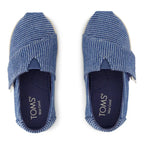 Toms Toms παιδική υφασμάτινη εσπαντρίγια σκούρο μπλε Εσπαντρίγιες Αγόρι / Espadrilles Boy 10022100_T_Boy_AlpargataClassic_DarkSkySubtleStripes_T