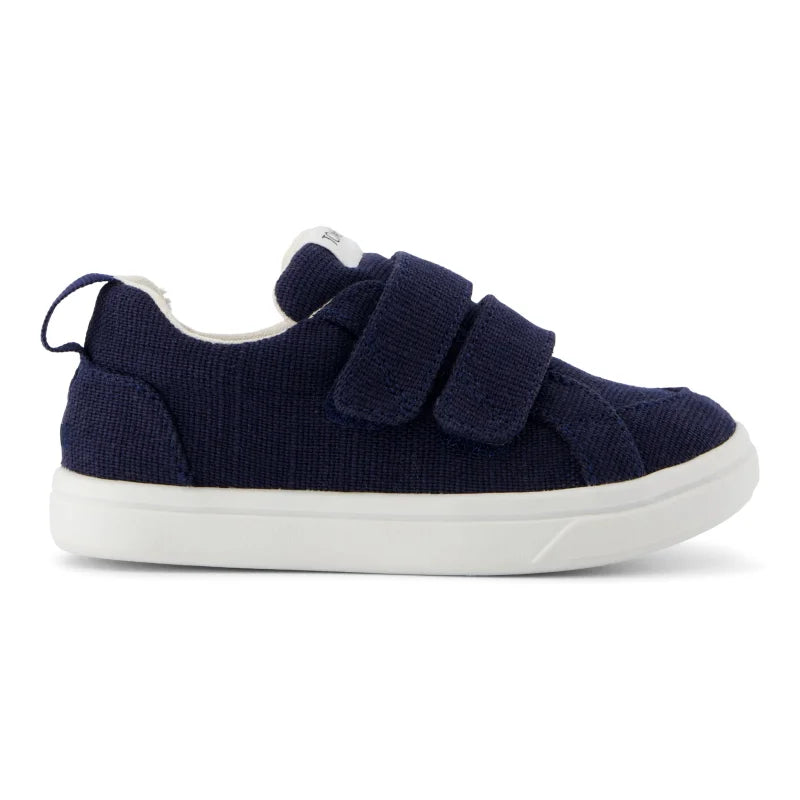 Toms Toms Παιδικά Sneakers Μπλε - Άνεση και Στυλ για τα Παιδιά Sneaker Αγόρι / Sneaker Boys 10022102_T_Uni_CruzDoubleStrap_NavyHeritageCanvas_S