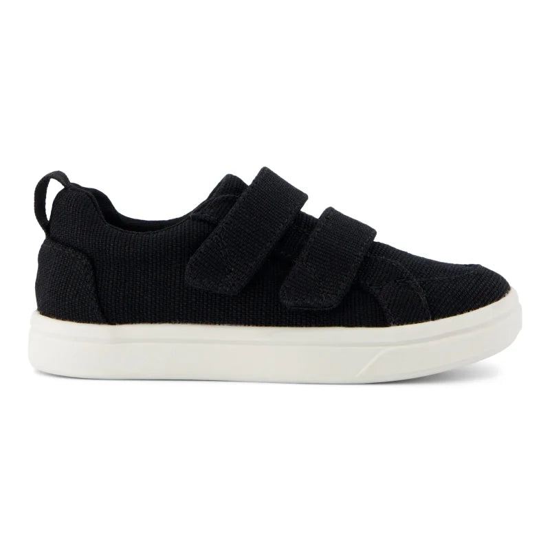 Toms Toms Παιδικά Sneakers Μαύρα - Άνεση και Στυλ Sneaker Αγόρι / Sneaker Boys 10022122_T_CruzDoubleStrap_BlackHeritageCanvas_S
