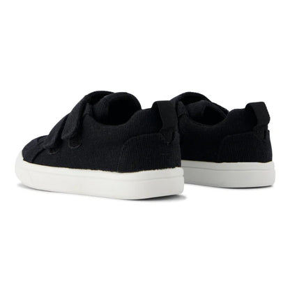 Toms Toms Παιδικά Sneakers Μαύρα - Άνεση και Στυλ Sneaker Αγόρι / Sneaker Boys 10022122_T_Uni_CruzDoubleStrap_BlackHeritageCanvas_B
