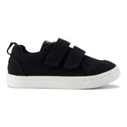Toms Toms Παιδικά Sneakers Μαύρα - Άνεση και Στυλ Sneaker Αγόρι / Sneaker Boys 10022122_T_Uni_CruzDoubleStrap_BlackHeritageCanvas_S