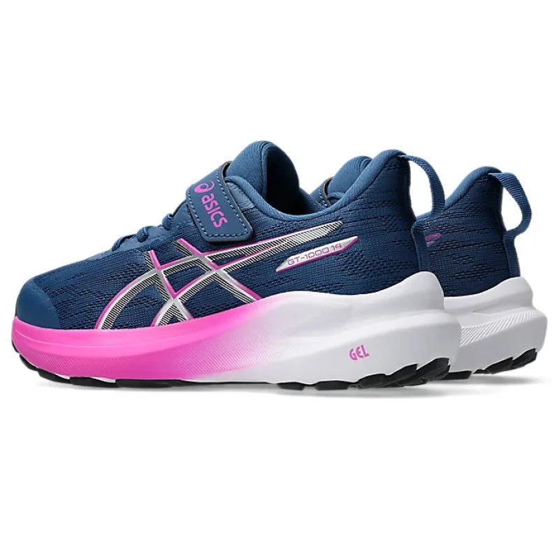 Asics ASICS Gt-1000 1014A381-402 PS Αθλητικά Παιδικά Παπούτσια Running Γαλάζιο Αθλητικά Κορίτσι /Sportshoes Girl 1014A381_402_SB_FL_GLB