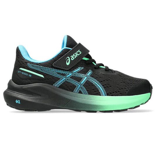 ASICS Chaussures de course GT1000 pour enfants Noir