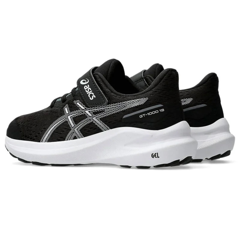 Asics ASICS Αθλητικά Παιδικά Παπούτσια Running GT1000 Μαύρα Αθλητικά Αγόρι /Sportshoes Boys 1014a344_003_sb_fl_glb