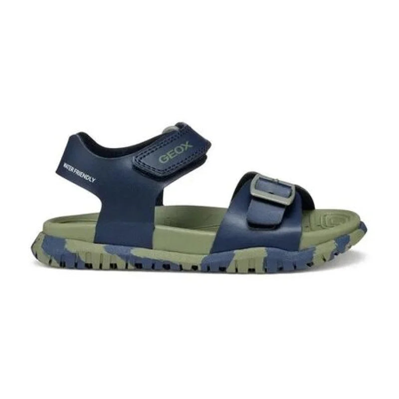 Geox Geox J35HMA 00054 CF4A3 Παιδικά Πέδιλα Borealis Navy/Military Πέδιλο Αγόρι / Sandals Boy 1_ejp9-ht