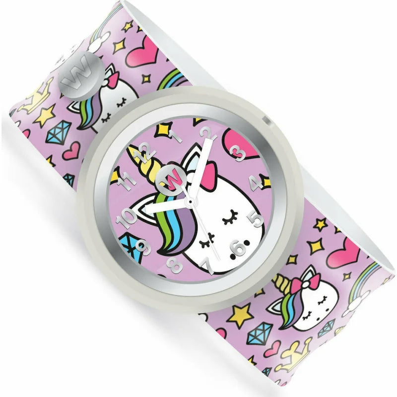 Watchitude Watchitude Princess Unicorn Παιδικό Αναλογικό Ρολόι με Λουράκι από Καουτσούκ/Πλαστικό Λιλά Παιδικα Ρολόγια / Watches 20220803115705_watchitude_paidiko_roloi_me_kaoutsouk_plastiko_louraki_lila_princess_unicorn_wtd_170