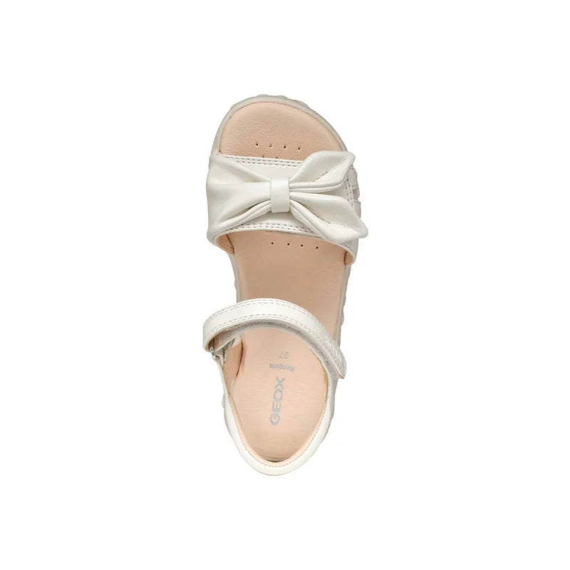Geox Geox Παιδικά Πέδιλα Λευκό - Άνεση και Στυλ Πέδιλο Κορίτσι / Sandals Girl 20250204164743_c3b12f0c