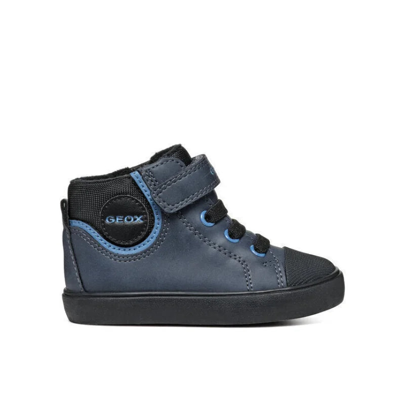Geox Geox Μποτίνια B Gisli Boy B461NC 0MEFU C0693 σε μπλέ Μποτάκι Αγόρι / Boots Boys 20250612050615_geox_b_gisli_paidika_sneakers_high_me_skrats_navy_mple_b461nc0mefuc0693