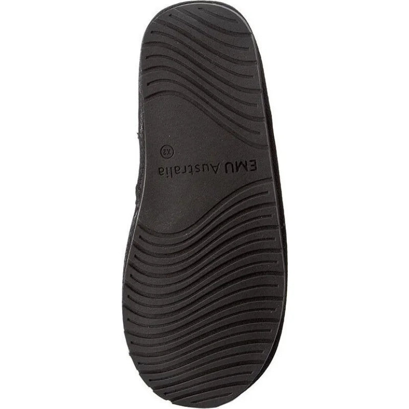 Emu Australia EMU Australia Wallaby Mini Suede Παιδικά Μποτάκια Χιονιού Μαύρα Χιονιού Κορίτσι / Snowboots Girl 20250612233903_107df05b