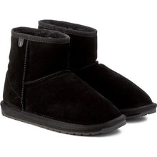 EMU Australia Wallaby Mini Suede Παιδικά Μποτάκια Χιονιού Μαύρα