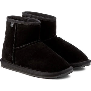 Emu Australia EMU Australia Wallaby Mini Suede Παιδικά Μποτάκια Χιονιού Μαύρα Χιονιού Κορίτσι / Snowboots Girl 20250612233907_e1cc8e0b