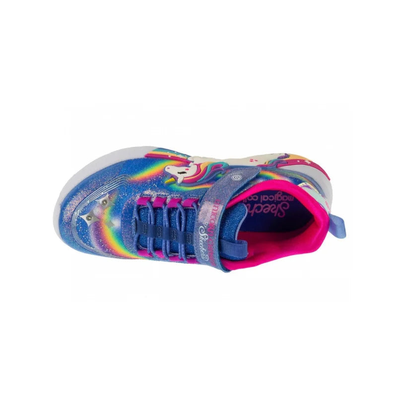 Skechers Skechers Unicorn Chaser Παιδικά Sneakers Μπλε Παπούτσι Κορίτσι Φωτάκια / Shoes with Lights Girl 20250725113002_add7145a