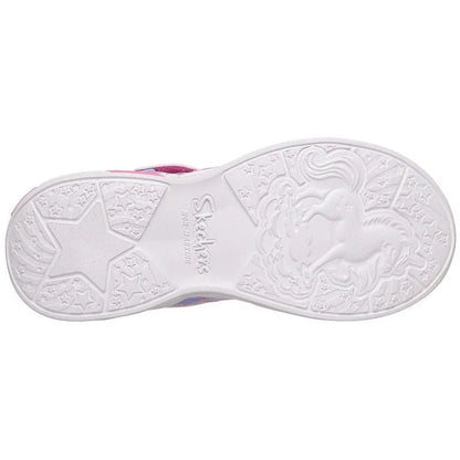 Skechers Skechers Παιδικά Sneakers με Σκρατς Ροζ Παπούτσι Κορίτσι Φωτάκια / Shoes with Lights Girl 20250806101104_59017057