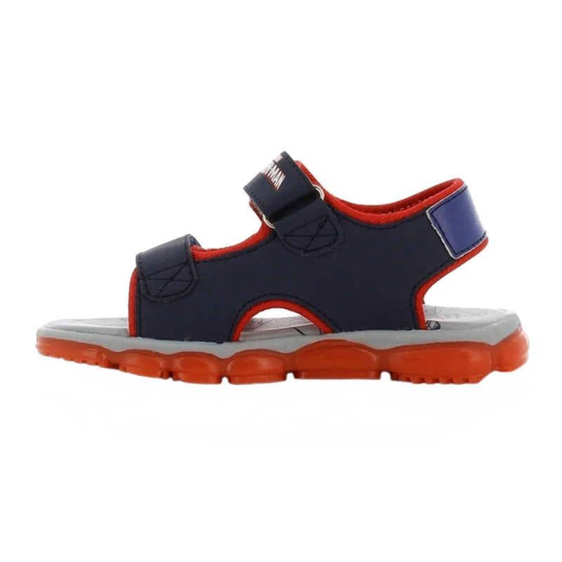 Leomil Spiderman Παιδικά Ανατομικά Πέδιλα για Αγόρια με Φωτάκια - Μπλέ Πέδιλο Αγόρι Φωτάκια / Sandal Boy Lights 20250915164402_3af7d776