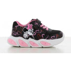 Leomil Disney Minnie Mouse Παιδικά Sneakers με Σκρατς Μαύρα Παπούτσι Κορίτσι Φωτάκια / Shoes with Lights Girl 20250915200803_disney_paidika_sneakers_me_skrats_mayra_dm011379