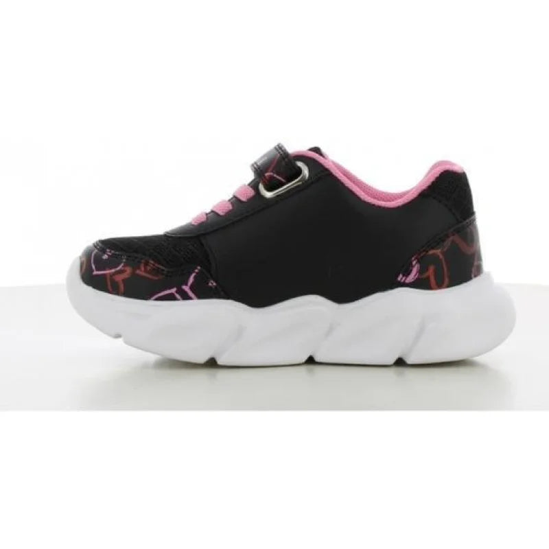 Leomil Disney Minnie Mouse Παιδικά Sneakers με Σκρατς Μαύρα Παπούτσι Κορίτσι Φωτάκια / Shoes with Lights Girl 20250915200814_8d2f5b81