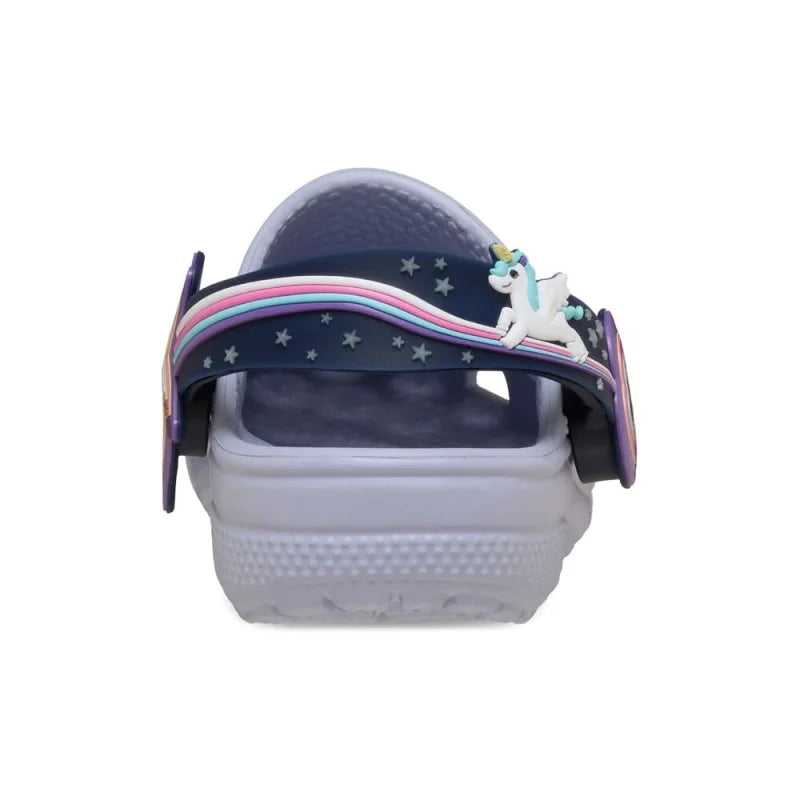 Crocs Crocs 211892-5BO Παιδικά Σαμπό Classic I Am Unicorn Light Up Θαλάσσης Κορίτσι / Beachwear Girl 211892_5BO_ALT160