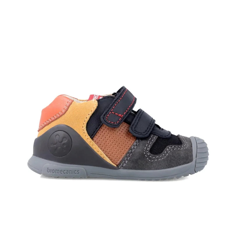 Biomecanics Biomecanics Παιδικά Sneakers High με Σκρατς Μαύρα Μποτάκι Αγόρι / Boots Boys 231124-A-01