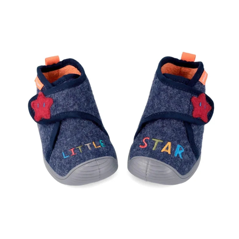 Biomecanics Chaussons Anatomiques Enfant Bottes Bleu