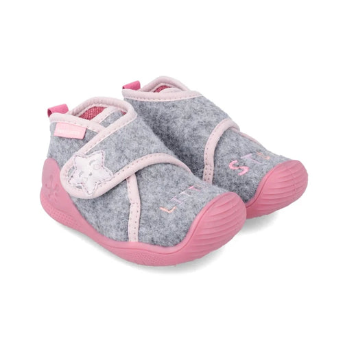 Biomecanics Chaussons Fermés Anatomiques Enfant Gris