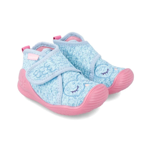 Biomecanics 231294 Chaussure enfant textile pour fille Bleu