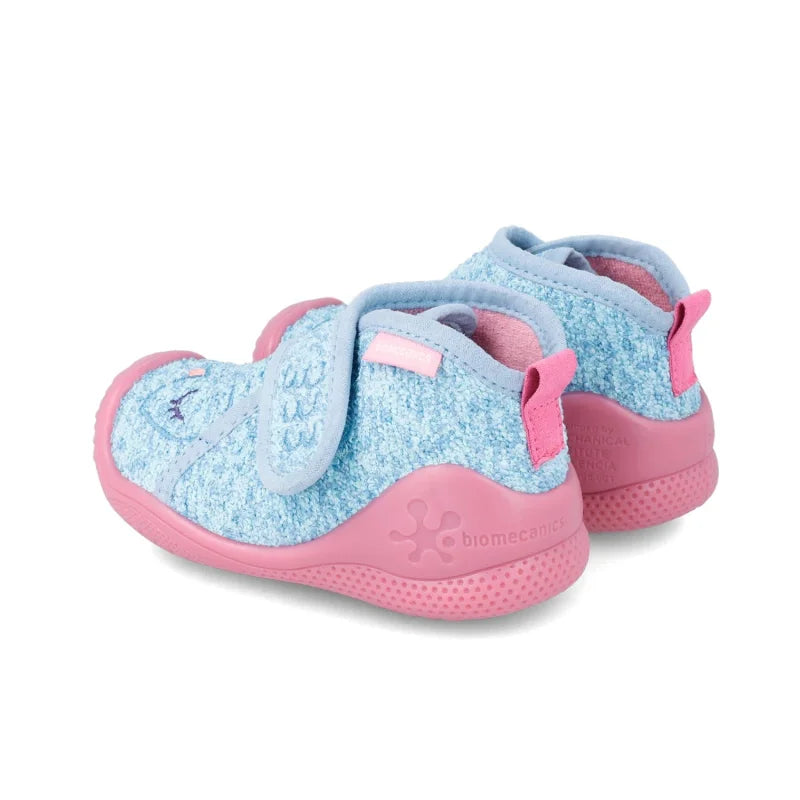 Biomecanics 231294 Chaussure enfant textile pour fille Bleu