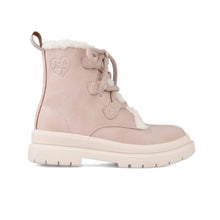 Garvalin Bottes Zippées En Cuir Fille Rose