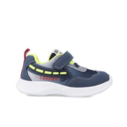 Garvalin Garvalin Παιδικά Sneakers με Φωτάκια Ανατομικά για Αγόρι Μπλε Παπούτσι Αγόρι Φωτάκια / Shoes with Lights Boy 231805-A-01