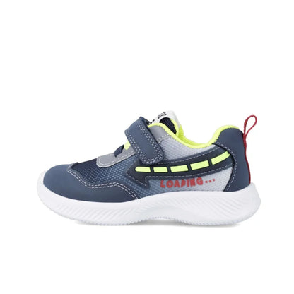 Garvalin Παιδικά Sneakers με Φωτάκια Ανατομικά για Αγόρι Μπλε