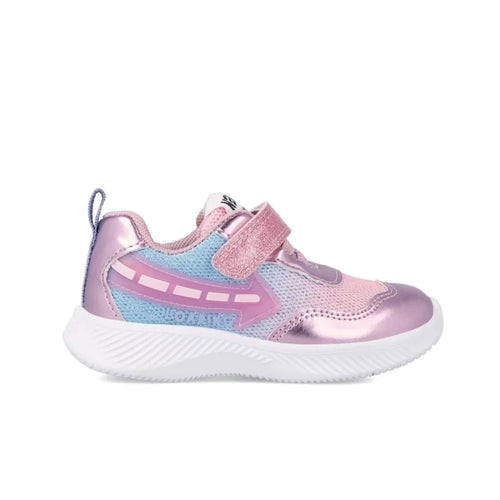 Garvalin Children's Anatomical Sneakers with Lights for Girls Pink