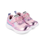 Garvalin Garvalin Παιδικά Sneakers με Φωτάκια Ανατομικά για Κορίτσια Ροζ Παπούτσι Κορίτσι Φωτάκια / Shoes with Lights Girl 231805-C-02