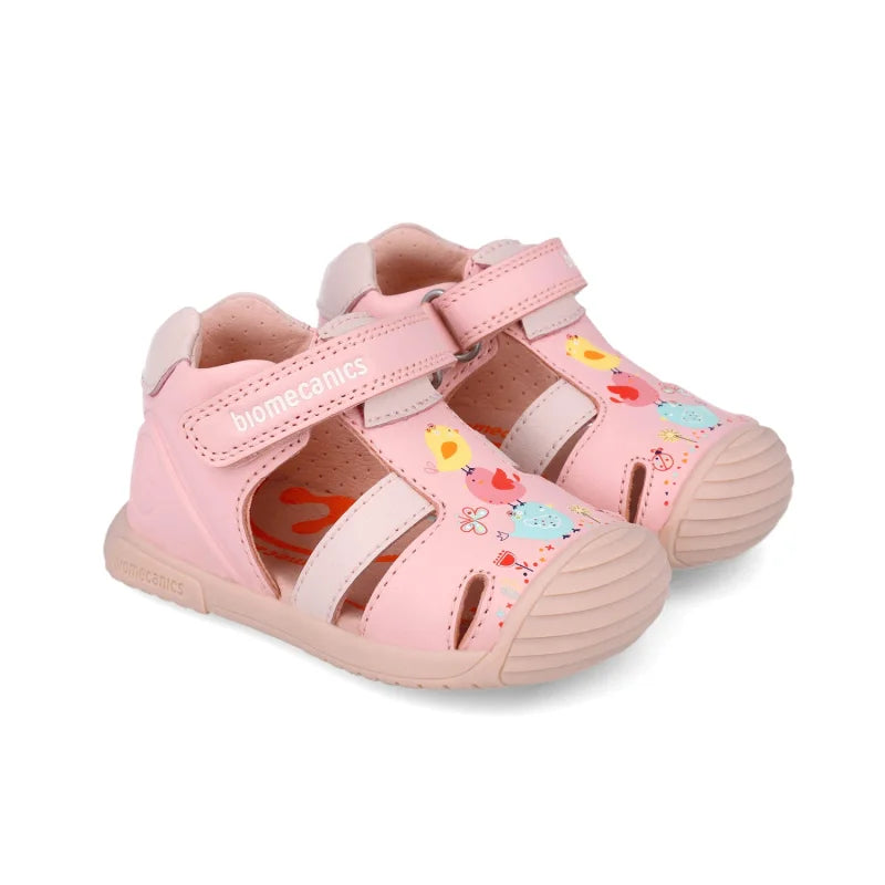 Biomecanics Biomecanics Ανατομικά Παιδικά Παπουτσοπέδιλα για Κορίτσια Ροζ Πέδιλο Κορίτσι / Sandals Girl 252106-A032-02