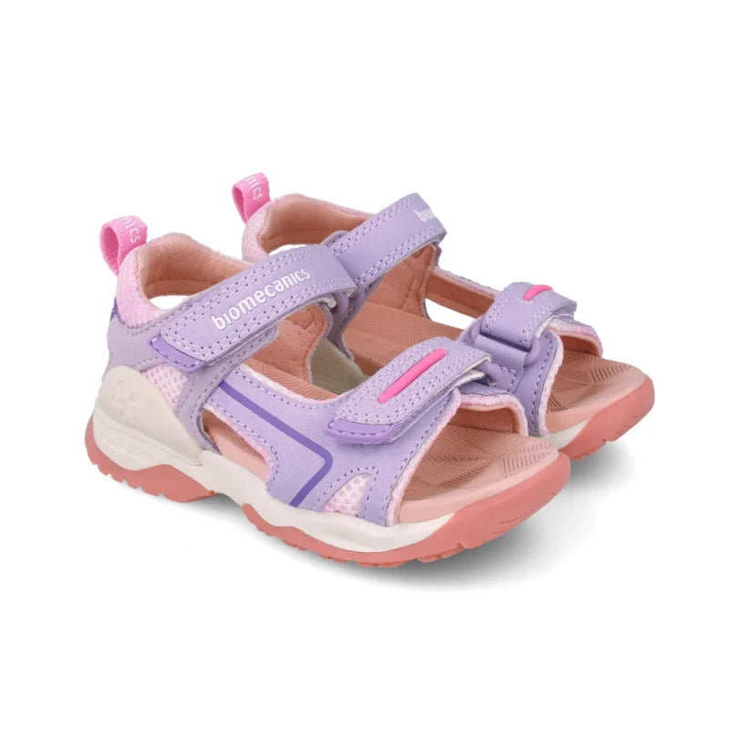Biomecanics Biomecanics Ανατομικά Παιδικά Σπορ Πέδιλα για Κορίτσια Λιλά Πέδιλο Κορίτσι / Sandals Girl 252246-A164-02