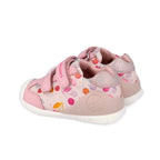 Biomecanics Biomecanics 262102-A779 Cotton Βρεφικά Παπούτσια με Σχέδιο Κεράσια ροζ Sneaker Κορίτσι / Sneaker Girl 262102-A779-03-1000x1000